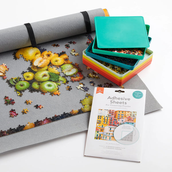 500-1500 Piece Puzzle: Galison: Roll Up Puzzle Mat - Ages 8+