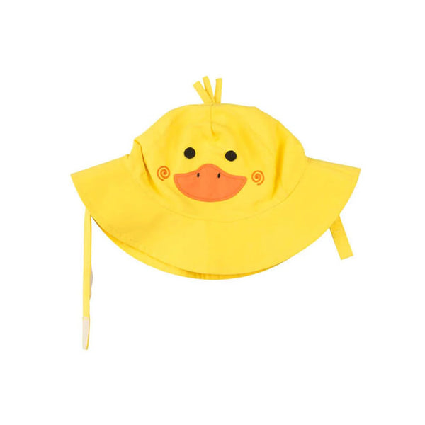Zoocchini Baby Sun Hat with Strap UPF50+ - Multiple Styles