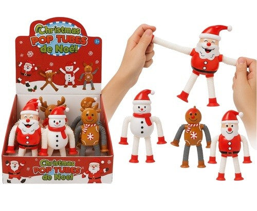 Loot: Pop Tubes Christmas Characters - Ages 3+