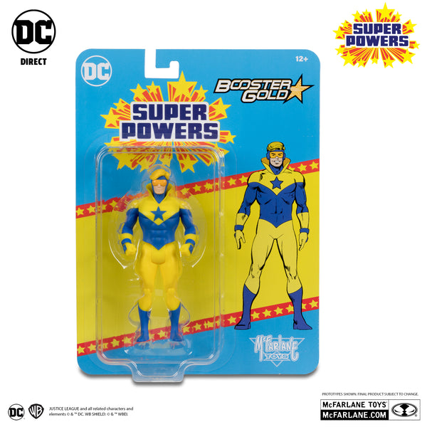 McFarlane 4.5" DC Super Powers Figures: Booster Gold - Ages 12+