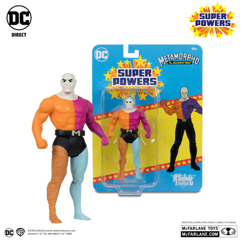 McFarlane 4.5" DC Super Powers Figures: Metamorpho - Ages 12+