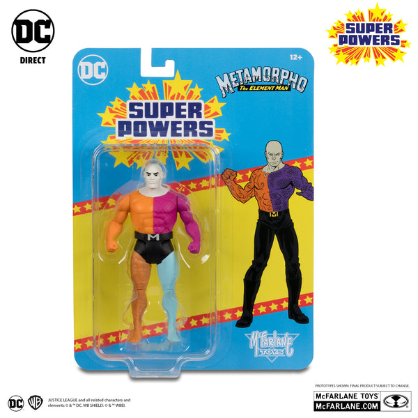 McFarlane 4.5" DC Super Powers Figures: Metamorpho - Ages 12+