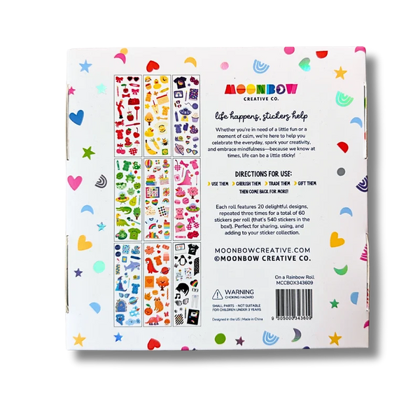 Sticker Roll Box: On a Rainbow Edition - Moonbow