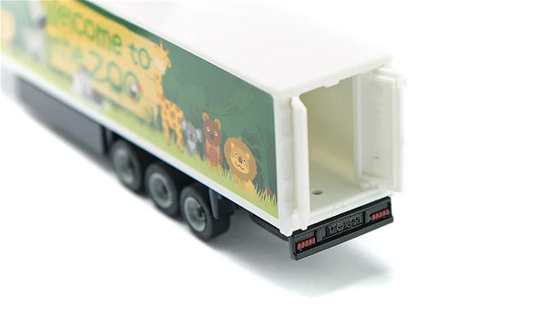 Siku: Articulated Truck with Box Trailer - Toy Vehicle - Ages 3+