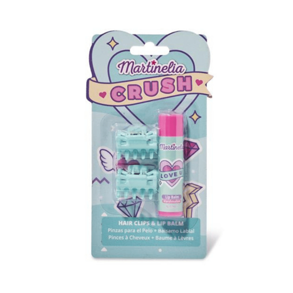 Martinelia: Crush Hair Clips and Lip Balm - Ages 3+