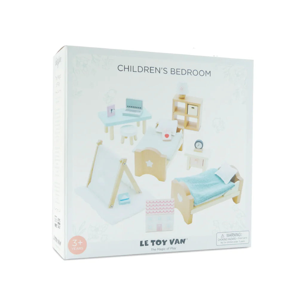 Le Toy Van: Wooden Doll House Children's Bedroom Furniture - Age 3yrs+