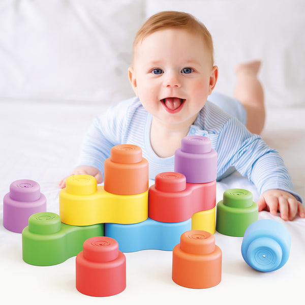 Quercetti: Momy Soft 12 Piece Set - Ages 6mths+
