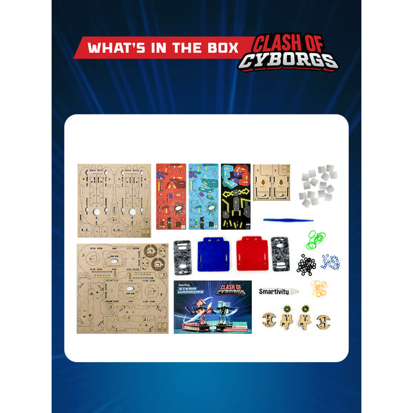Smartivity Clash of Cyborgs Stem Building Kit