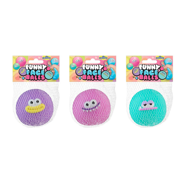Funny Face Squishy Balls Orb