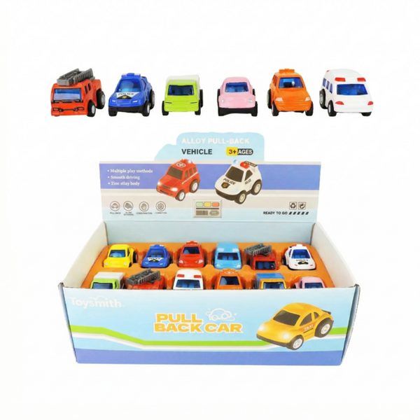 Mini Diecast Pull-Back Car