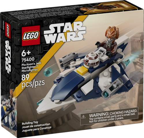 Lego: Star Wars Plo Koon's Jedi Starfighter - Ages 6+