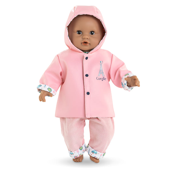 Corolle: Outfit 12" - Reversible Rain Coat - Ages 18mths+