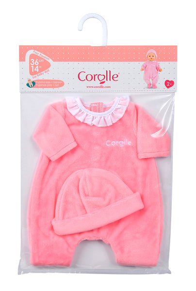 Corolle: Outfit 14" - Pajamas Pink & Hat - Ages 2+