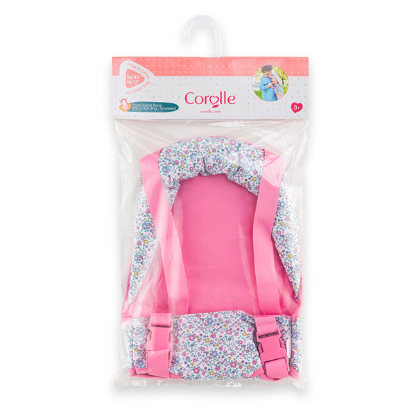 Corolle Floral Baby Carrier Fits 12"- 16" Dolls