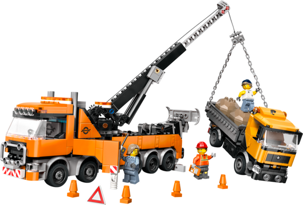 Lego: City - Heavy-Duty Recovery Tow Truck With Crane  Ages 8+
