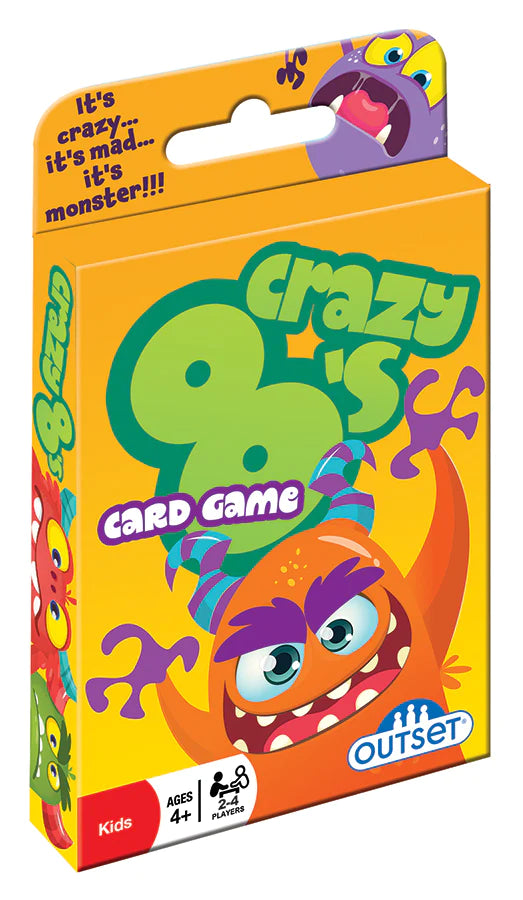Crazy 8's Card Game - Ages 4+
