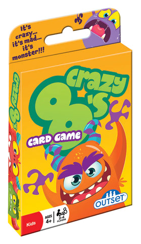 Crazy 8's Card Game - Ages 4+