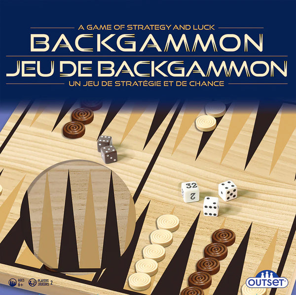 Backgammon (Wood) - Ages 6+