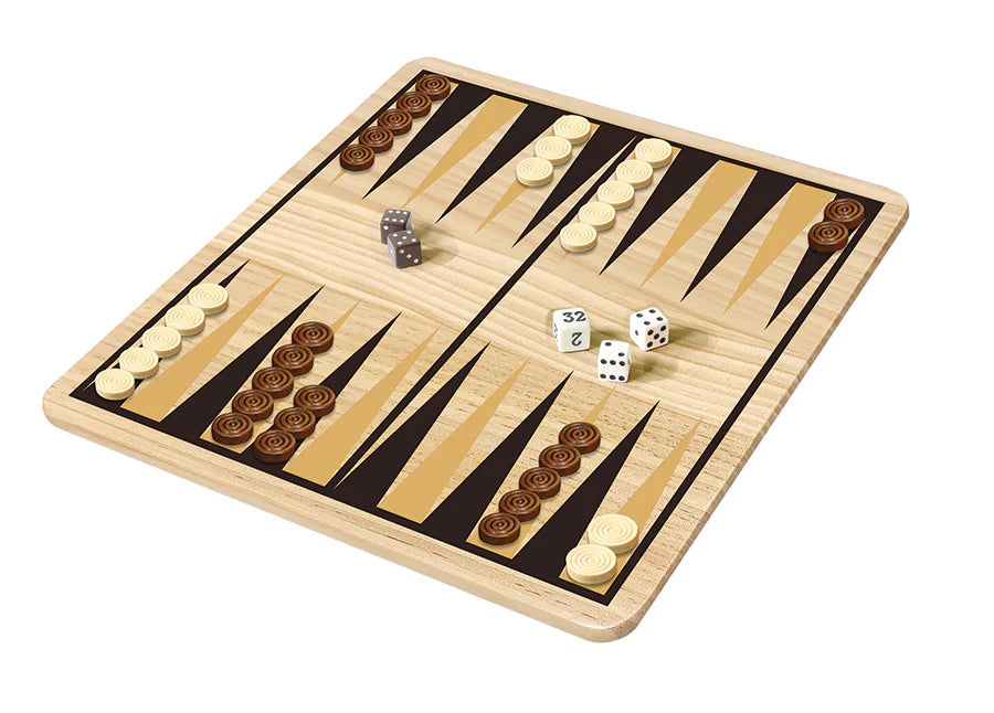 Backgammon (Wood) - Ages 6+