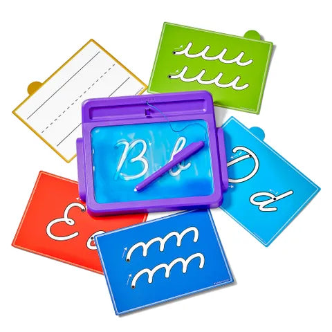 Cursive Letter Tracing Sensory Pad