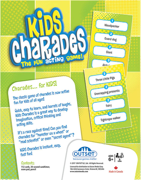 Kids Charades - Ages 6+