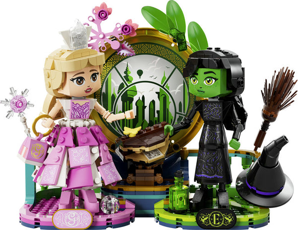 Lego: Wicked Elphaba & Glinda Figures - Age 10+