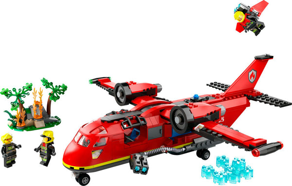 Lego: City Fire Rescue Plane -  Ages 6+
