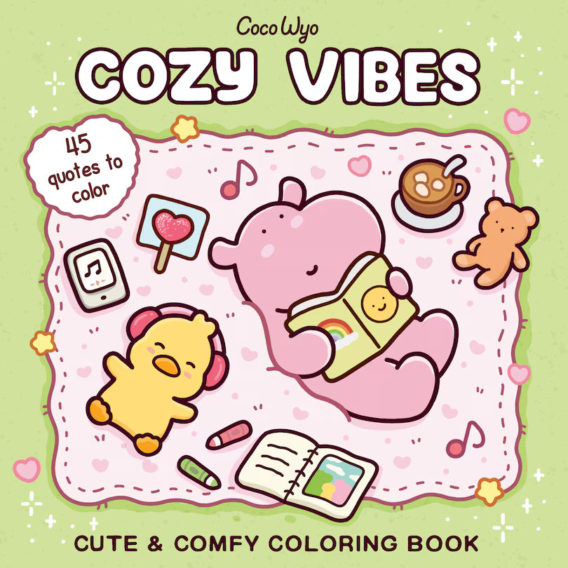 AB: Cozy Spaces Colouring: Cozy Vibes - Ages 7+