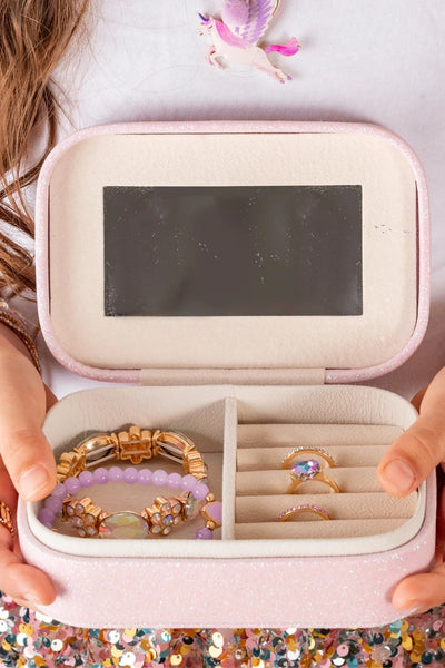 Great Pretenders Pretty Precious Unicorn Jewelry Box Pink