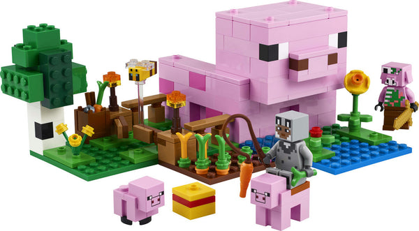 Lego: Minecraft the Baby Pig House - Ages 7+