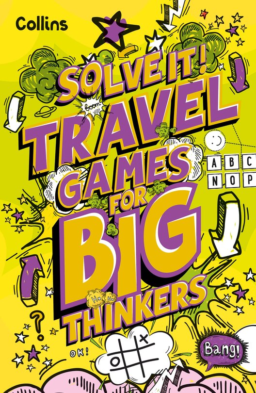 AB: Travel Games for Big Thinkers: More Than 120 Fun Puzzles for Kids - Ages 8+