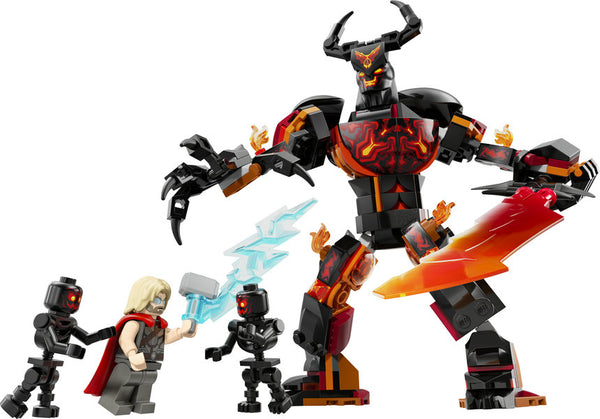 Lego: Thor Vs. Surtur Construction Figure - Ages 8+