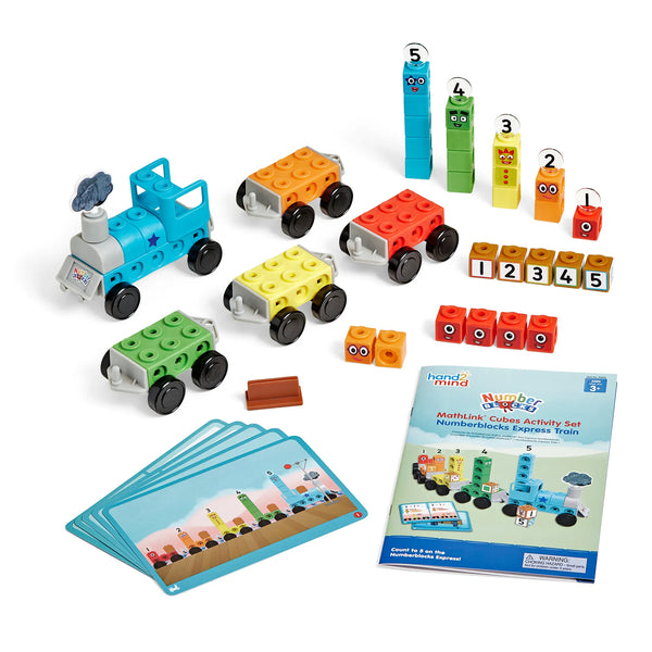 Numberblocks Express Train: Mathlink Cubes Activity Set  - Ages 3+