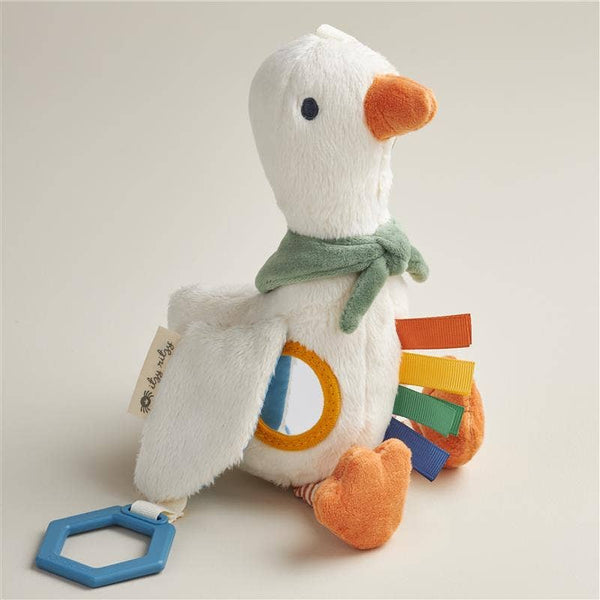 Itzy Ritzy - Bitzy Traveler™ Developmental Sensory Toy Goose