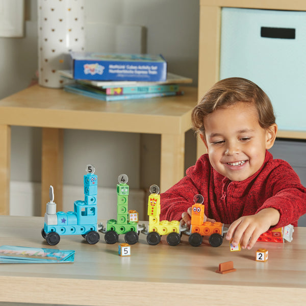 Numberblocks Express Train: Mathlink Cubes Activity Set  - Ages 3+