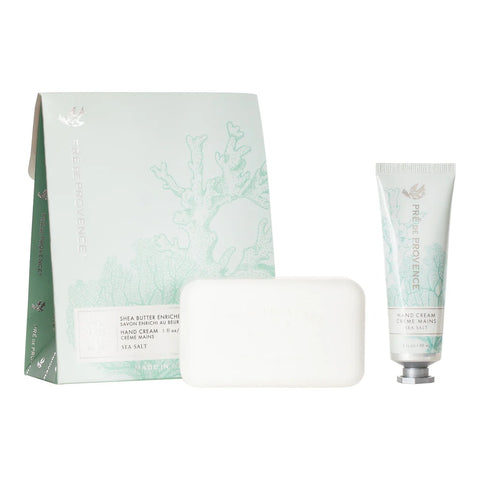 Pre de Provence: Soap & Hand Cream Gift Set - Sea Salt