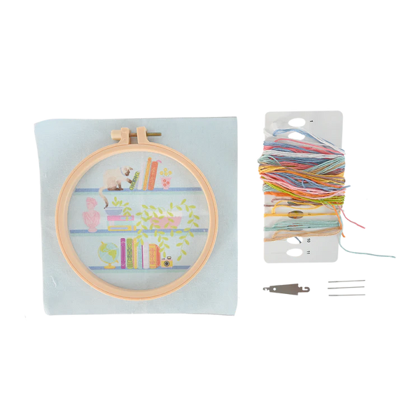 Embroidery Kit Book Lover - Ages 10+