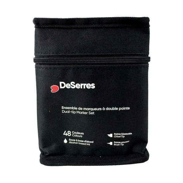Deserres: 48 Dual-Tip Alcohol Markers - Ages 13+