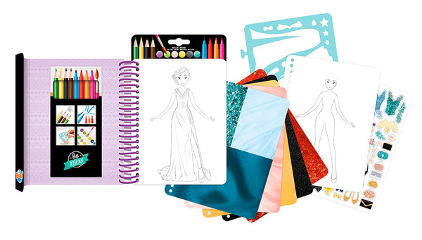 Be Teens: Fashion Sketchbook - Evening Dress - Ages 8+