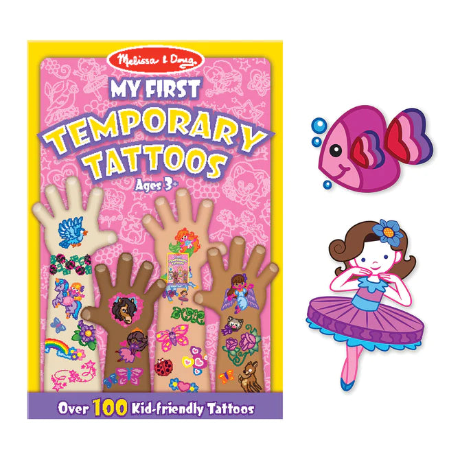 MD: My First Temporary Tattoos - Ages 3+