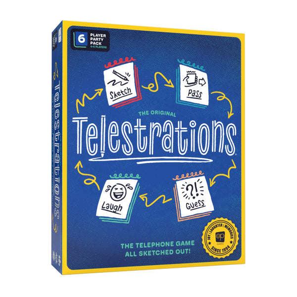 Telestrations 6 Player 2nd Edition - Party Game