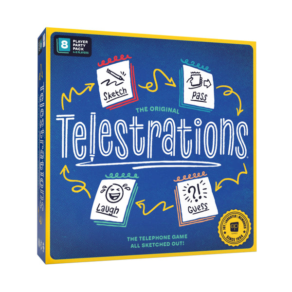 Telestrations 8 Player 2nd Edition -  Ages 10+