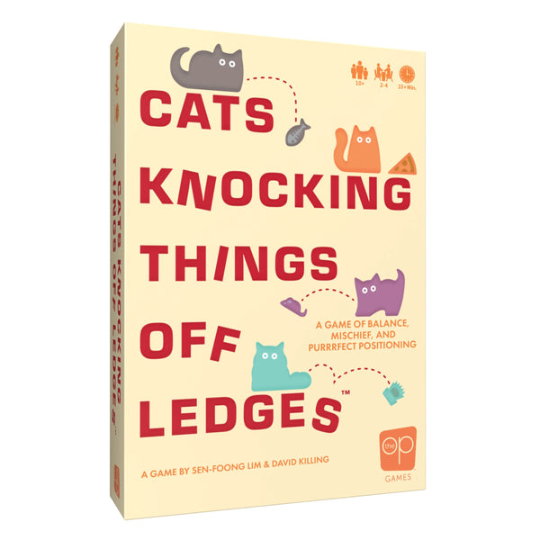 Game: Cats Knocking Things Off Ledges - Ages 10+