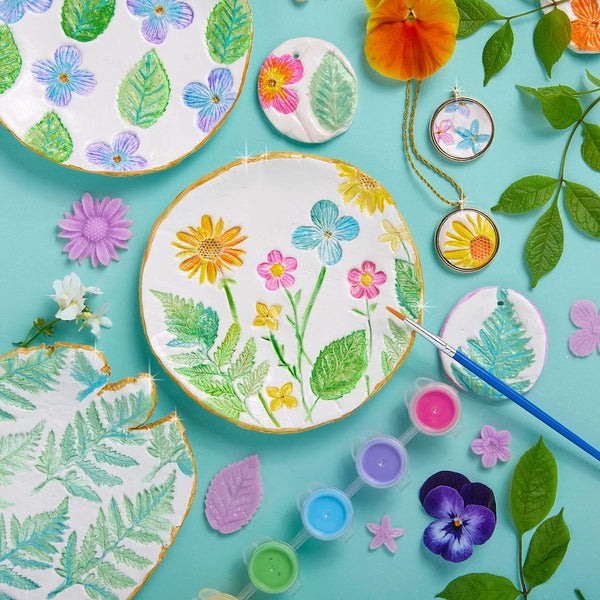 Bright Stripes - WishCraft Flower Power Pottery