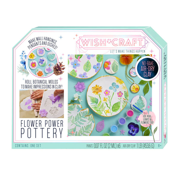 Bright Stripes - WishCraft Flower Power Pottery