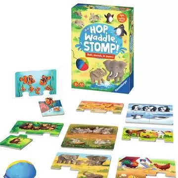 Games: Hop, Waddle, Stomp - Ages 2+