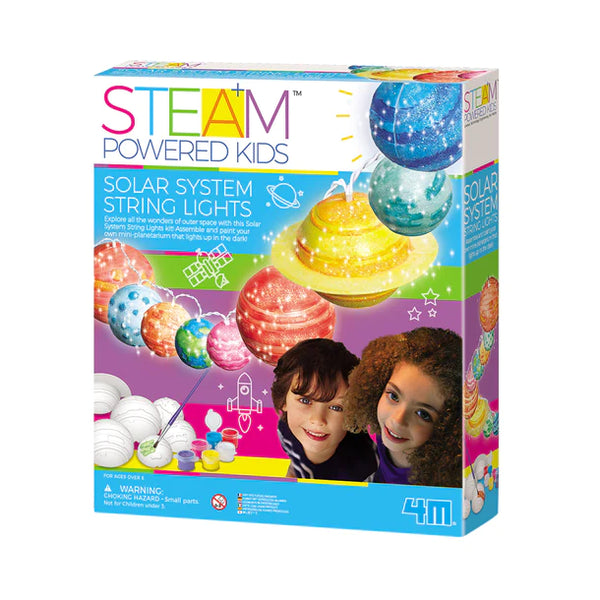 4M: STEAM Powered Kids Solar System String Lights - Ages 5+