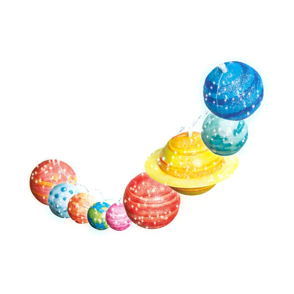 4M: STEAM Powered Kids Solar System String Lights - Ages 5+