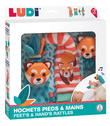 Ludi: Foot & Hand Rattles - Ages 0+