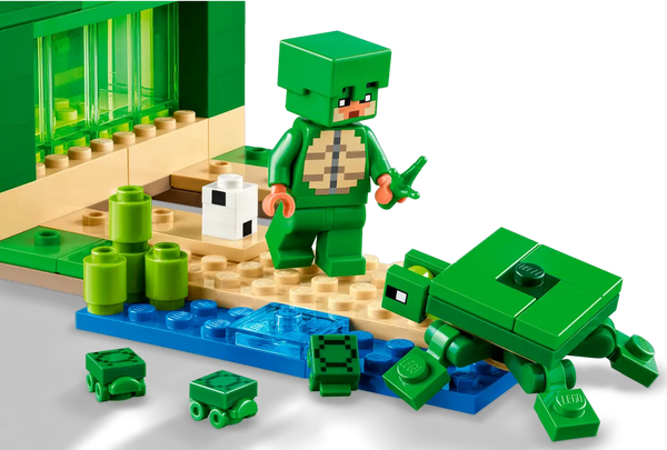 Lego: Minecraft the Turtle Beach House - Ages 8+